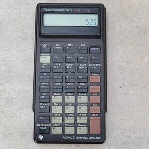 Texas Instruments BA II Plus Advanced Business Analyst Financial Calculator